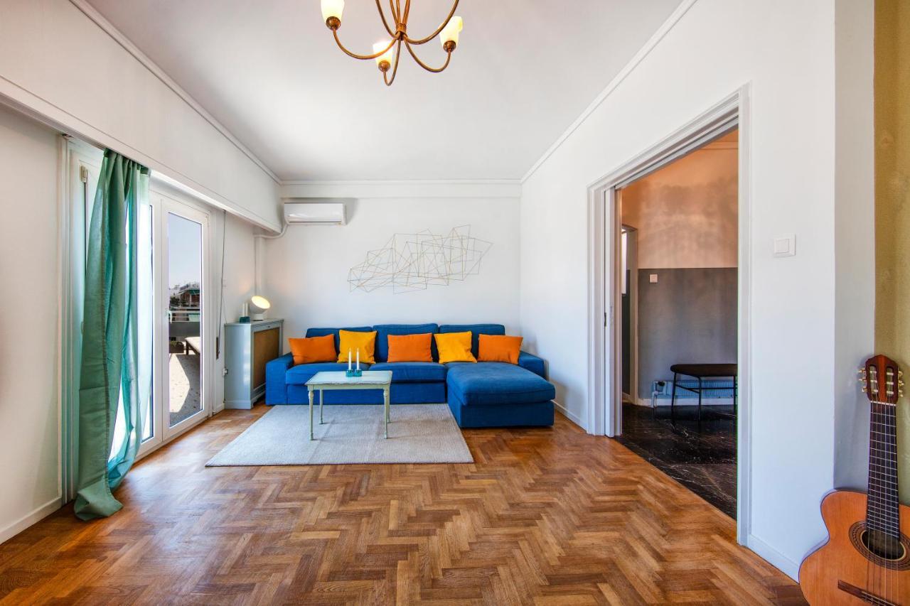 Amazing Penthouse In Athens City Center Exterior foto